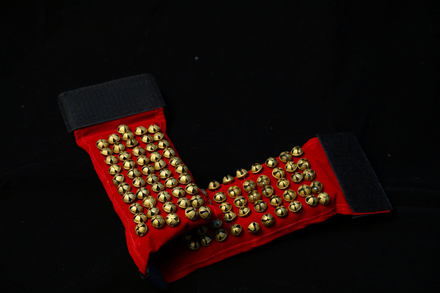 EC-TJ-0053 | 5 ROW VELVET GAJJELU | VELCRO CLOSING