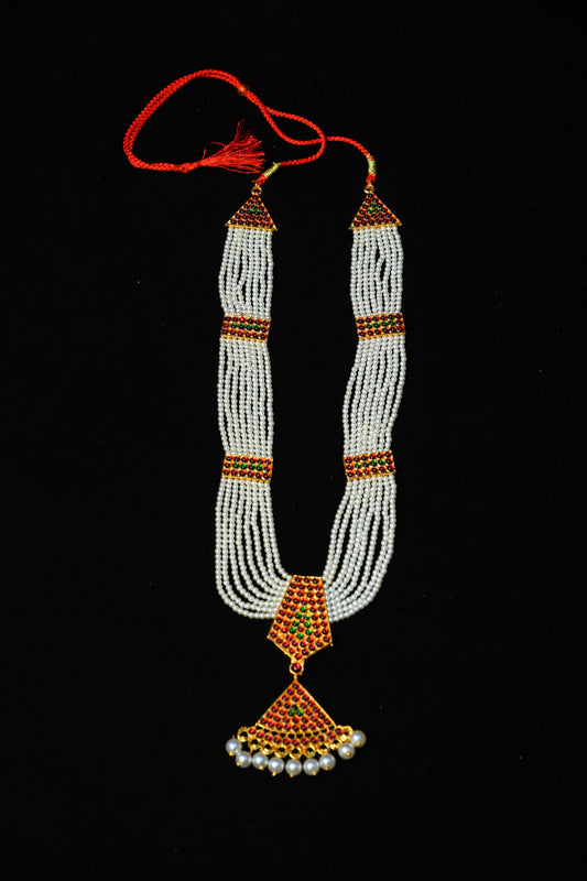 EC-TJ-0041 | Beaded Long Haram