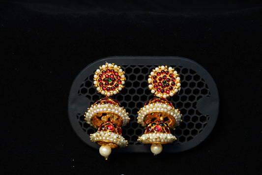 EC-TJ-0019 | 2 Layer Buttalu | Traditional Jhumka | New Model